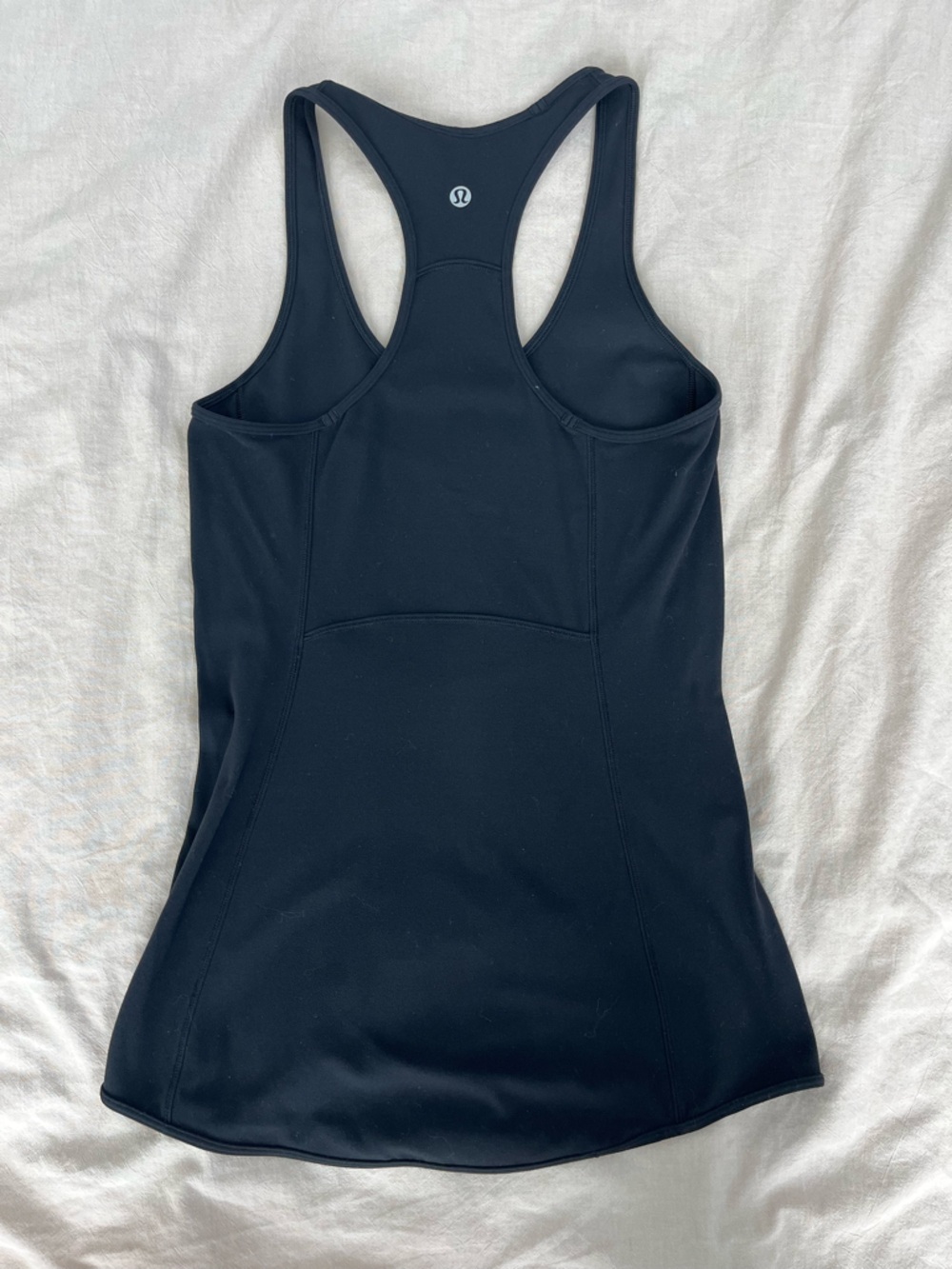 lululemon athletica Black Align Racerback Nulu Tank Top - size 4